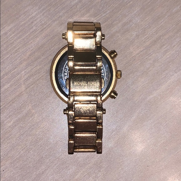 Gold Michael Kors watch